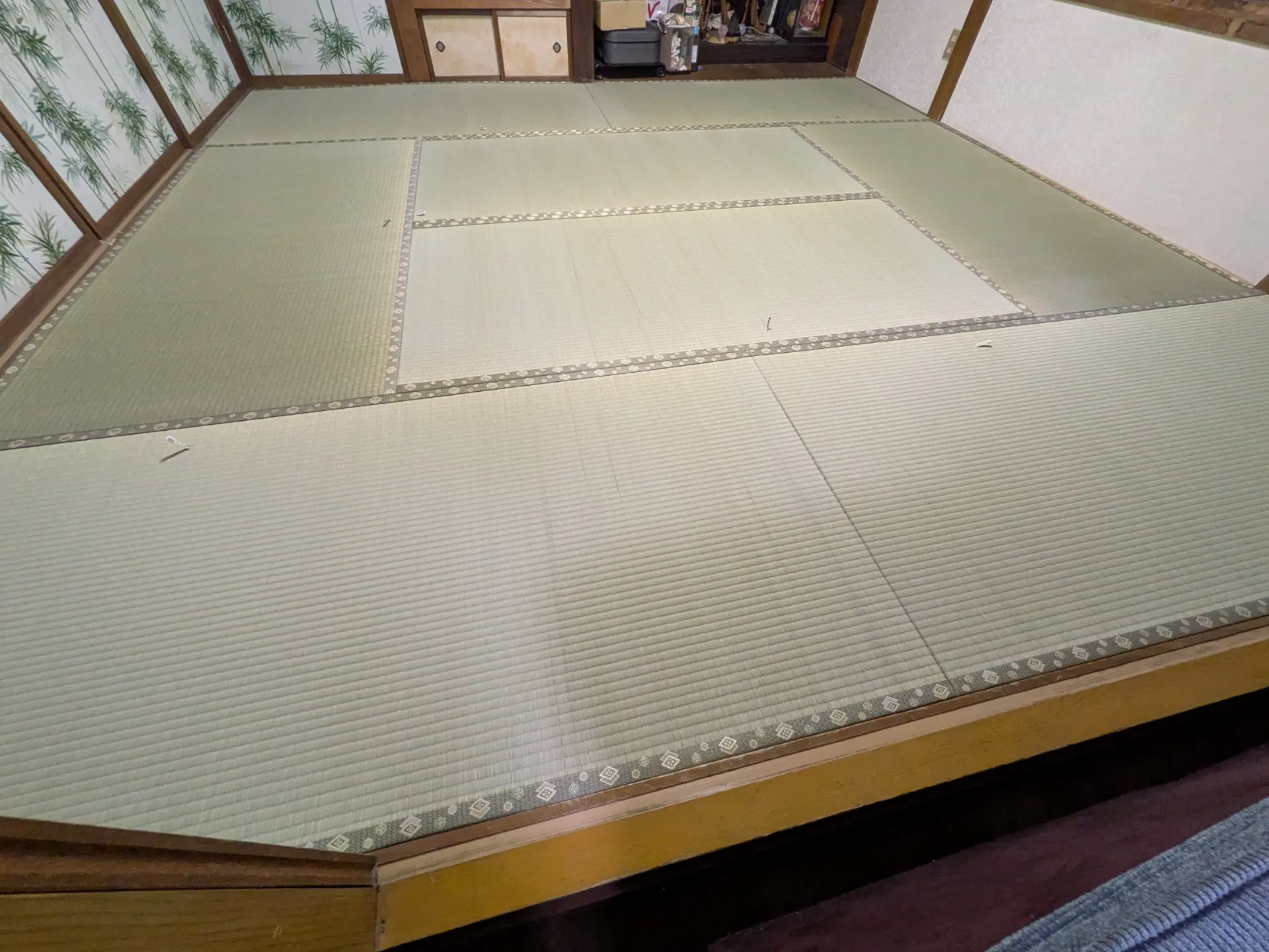 荒床貼替と国産畳表仕様の新畳